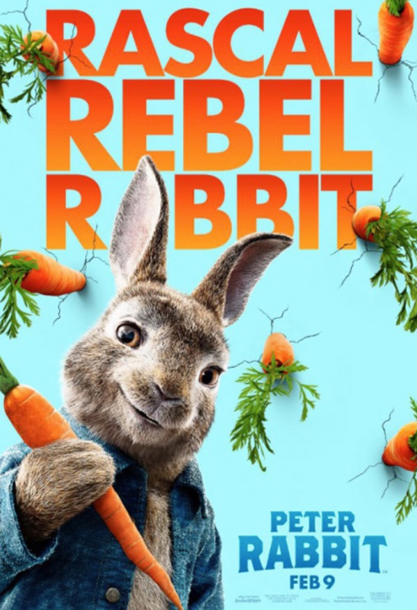 La película Peter Rabbit recibió duras críticas por escena polémica.