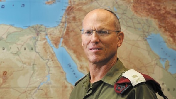El general israelí Nitzan Alon (Hatzad Hasheni)