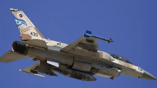 Un F-16 israelí como el derribado por Siria (Reuters)