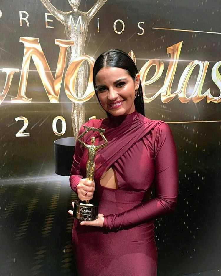Maite Perroni, Premios TV y Novelas 2018