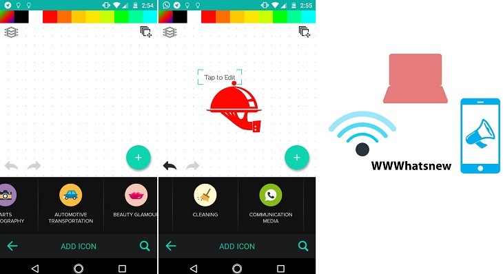 Creador de logotipos app para Android
