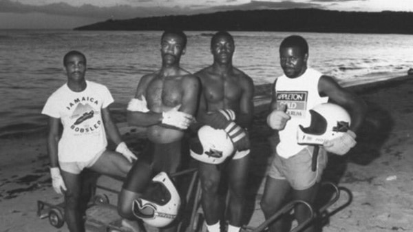 El equipo jamaiquino que participó en 1988 de los Juegos Olímpicos