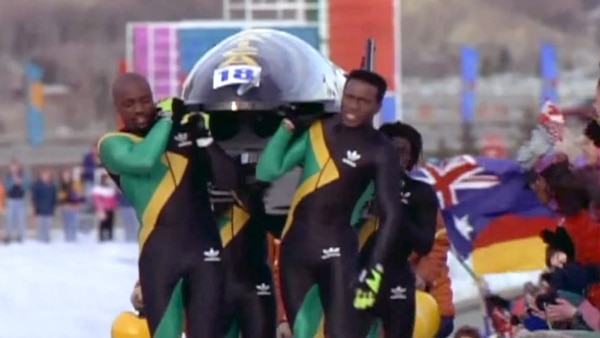 La imagen que inmortalizó la película “Jamaica bajo cero”