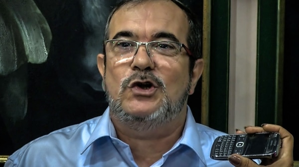 El líder de las FARC, Timochenko (AFP)