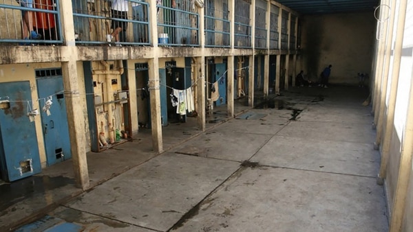 El interior de la cárcel de Boulogne Sur Mer, donde está preso Enrique Montuelle.