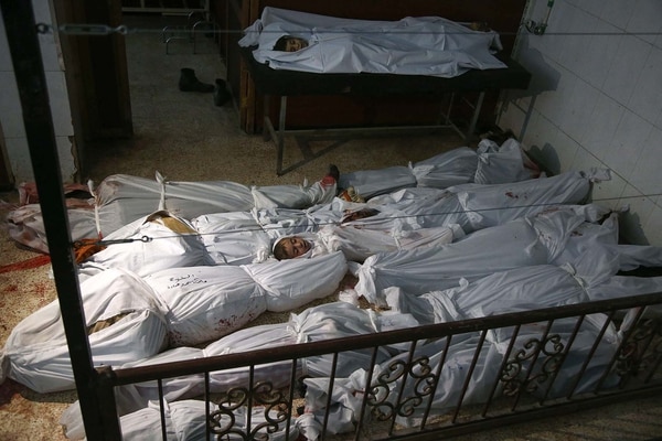 Muertos durante el ataque aéreo sobre Guta Oriental (AFP)