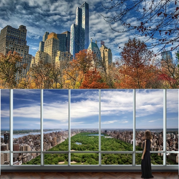 Su ubicación en el medio de las inmediaciones del Central Park le brindan vistas inigualables con ventanas que abarcan la totalidad de la altura de las unidades