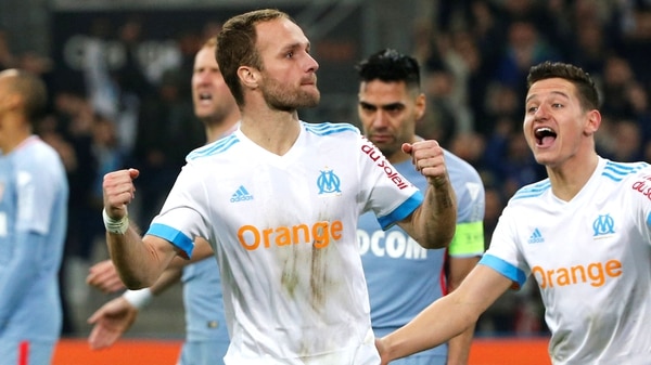 Valère Germain, una de las figuras del Olympique Marsella (Reuters)