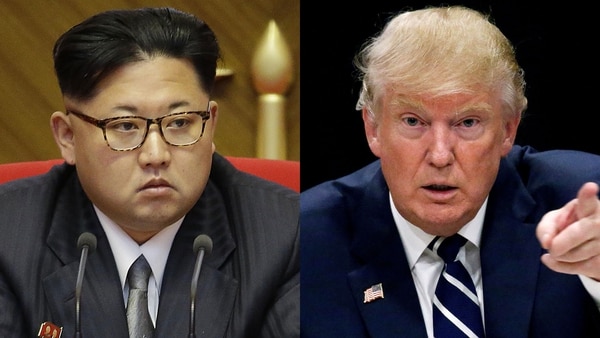 El líder supremo norcoreano, Kim Jong-un, y el presidente estadounidense, Donald Trump