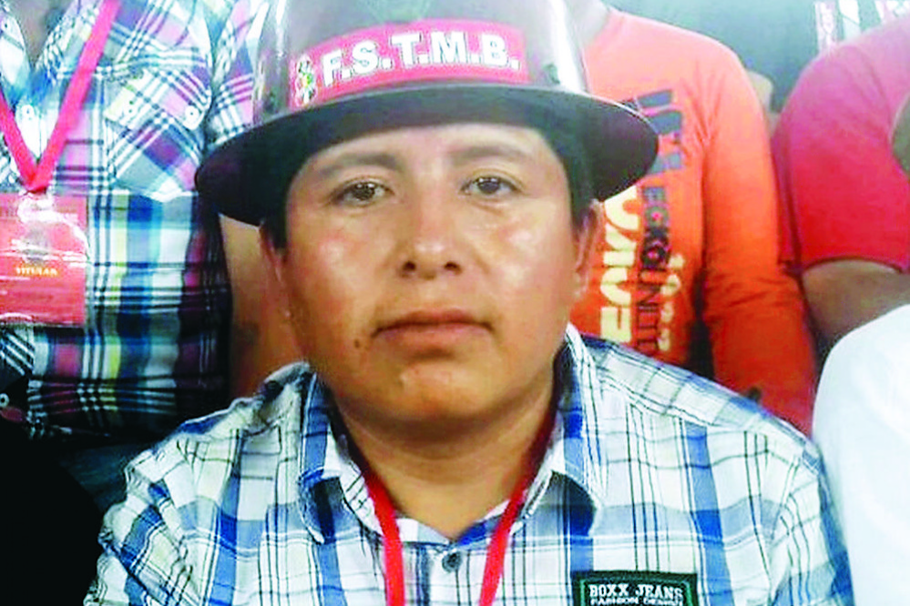 Líder de la COB se compromete a fortalecer el “proceso de cambio”