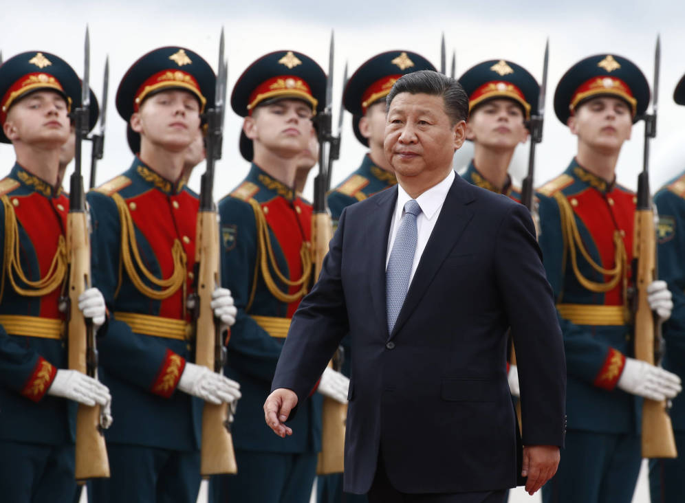Foto: El presidente chino Xi Jinping a su llegada al aeropuerto Vnukovo de Moscú para una visita de Estado. (Reuters)