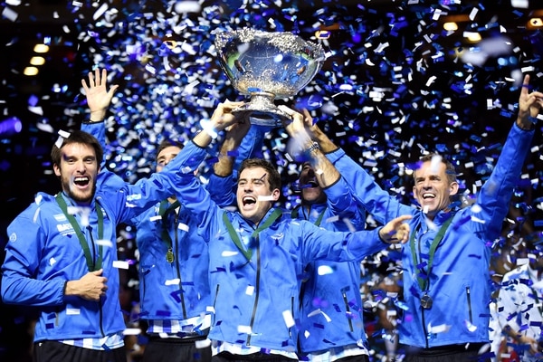 El equipo argentino logró levantar la Copa Davis por primera vez en 2016