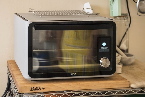 El horno inteligente June. (Evan Sung/Bloomberg/The Washington Post)