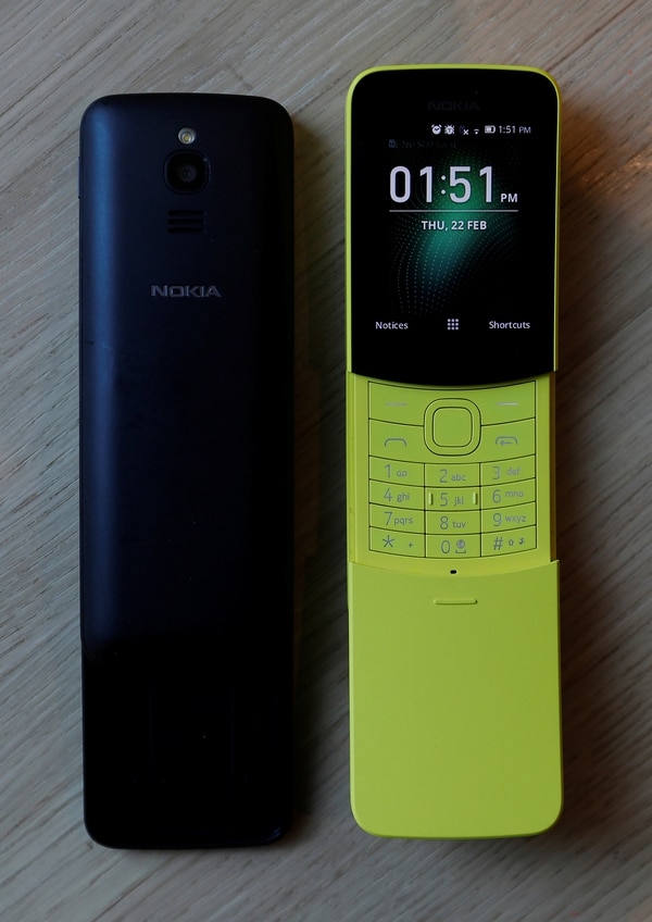 El nuevo Nokia 8110 se vendrá en color negro y amarillo