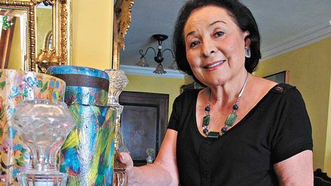 La exalcaldesa de La Paz, Lupe Andrade Salmón.