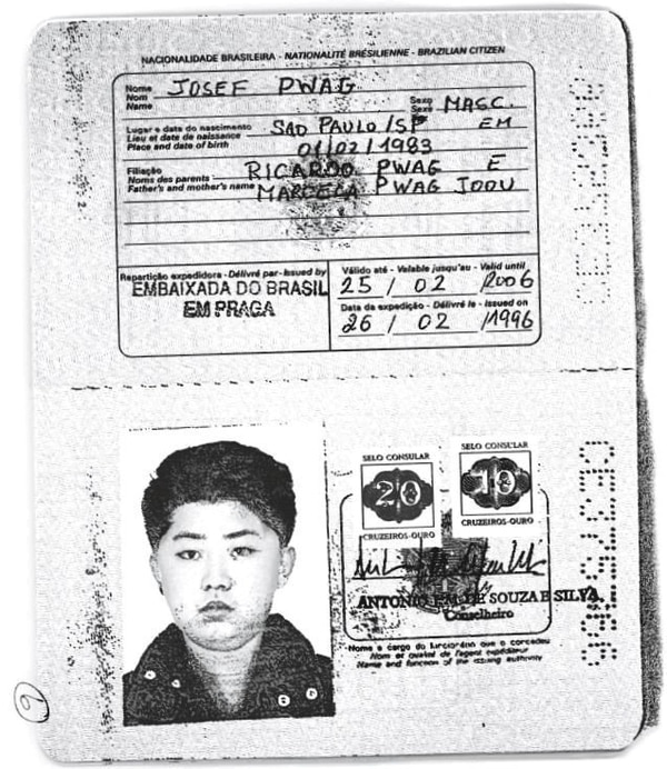 El pasaporte brasileño de Kim Jong-un (Reuters)