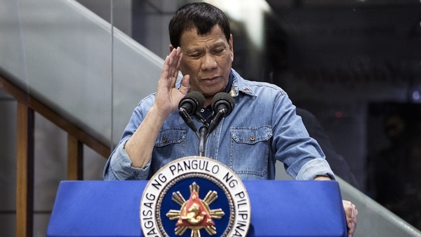 Rodrigo Duterte, presidente de Filipinas (AFP)