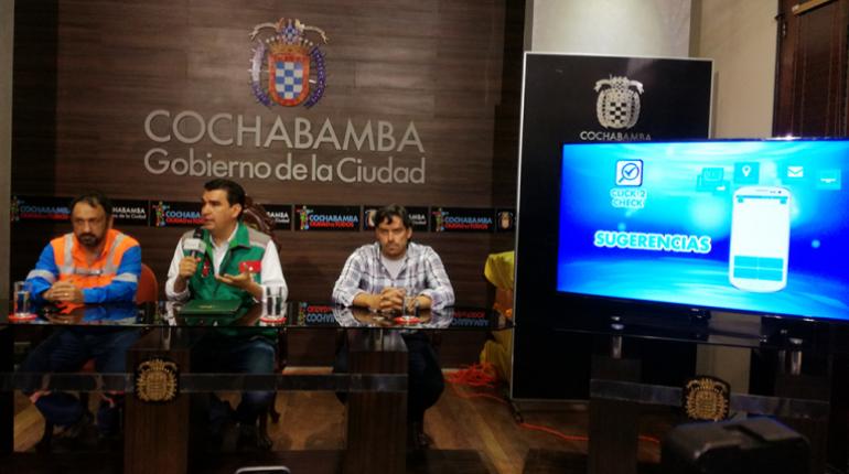 Presentación de las aplicaciones de Semapa. | Los Tiempos Digital