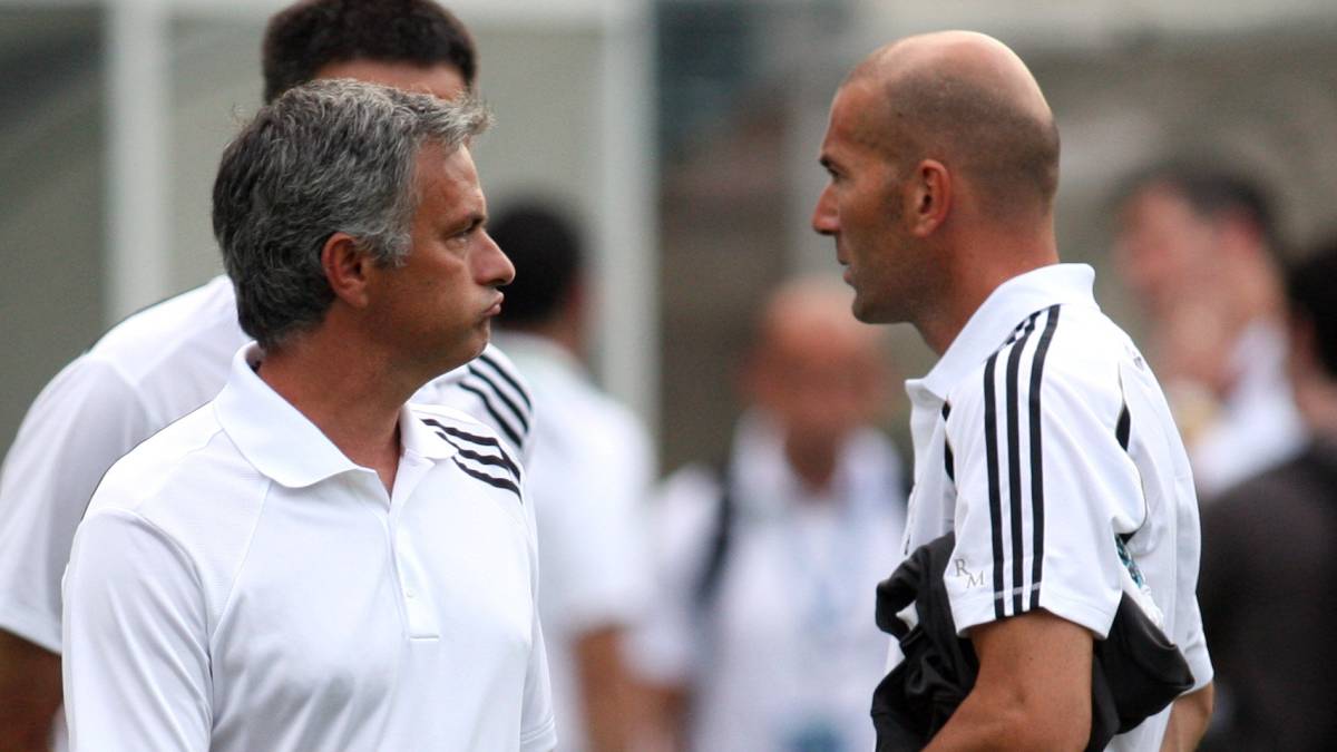 Resultado de imagen para zidane y mourinho