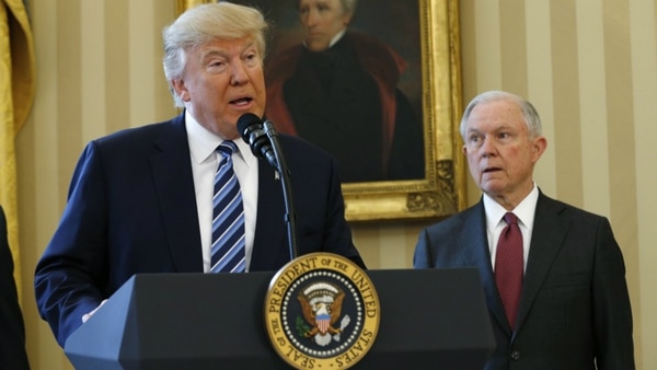 Trump y Sessions