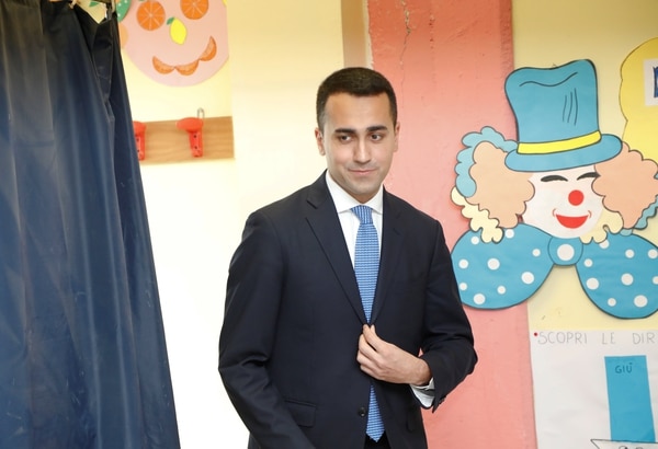 Luigi Di Maio, líder del Movimiento Cinco Estrellas (Reuters)