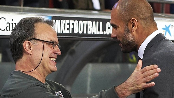 Pep se nutrió de diferentes charlas antes de ser entrenador: Bielsa fue uno de sus consejeros