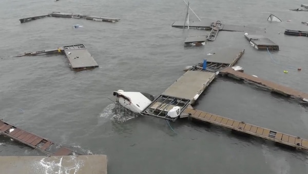 Más de 80 botes quedaron destruidos