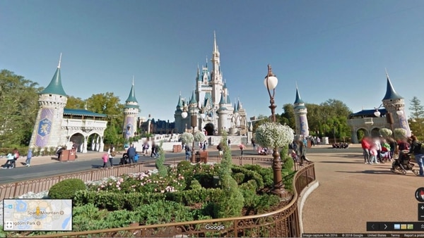 Los Hollywood Studios, los parques acuáticos Typhoon Lagoon y Blizzard Beach y ESPN Grano Mundo de los Deportes, en Orlando, se incluyen desde hoy en Street View
