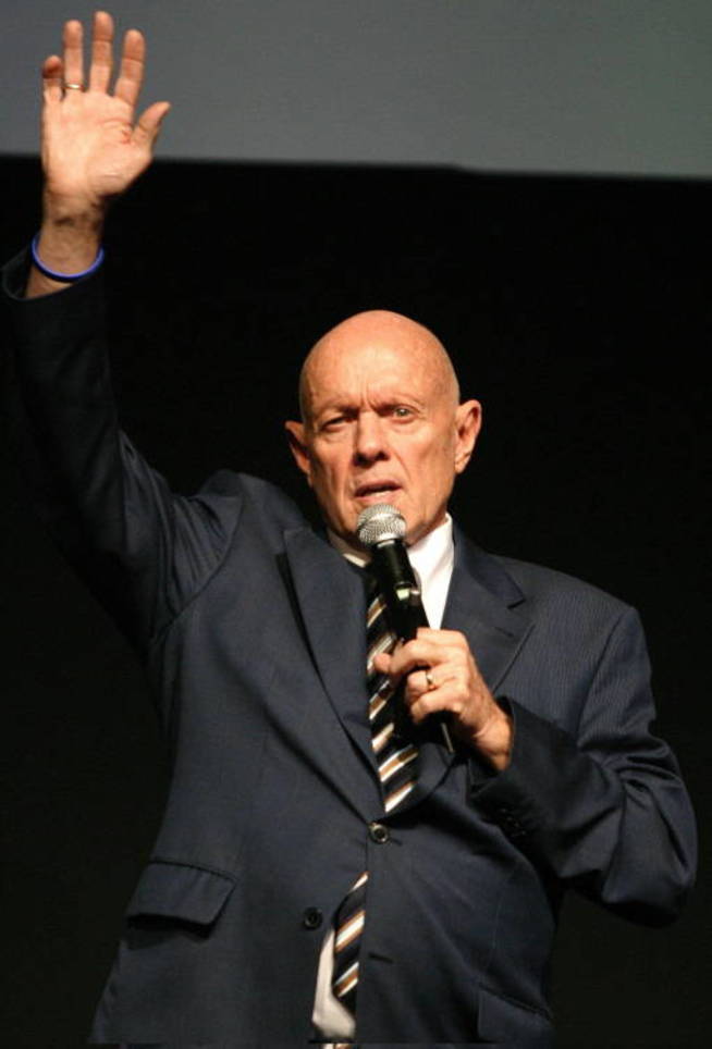 Stephen Covey en una conferencia en México. (EFE)