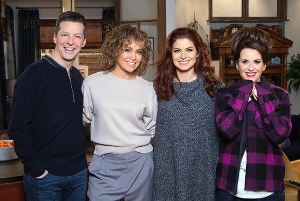 Jennifer Lopez participará por segunda vez en la comedia Will & Grace (Instagram: Sean Hayes)