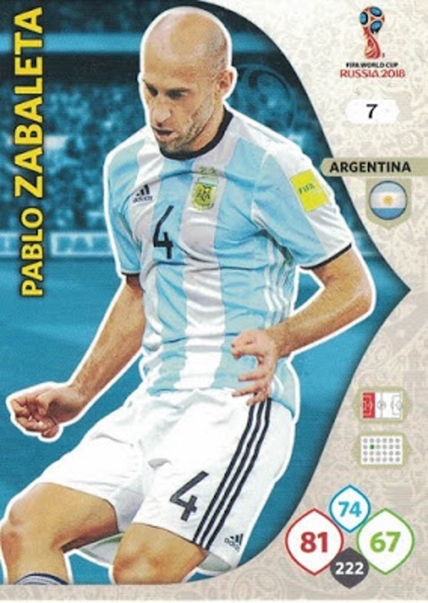 La versión Adrenalyn de Pablo Zabaleta (Yo soy mundial)