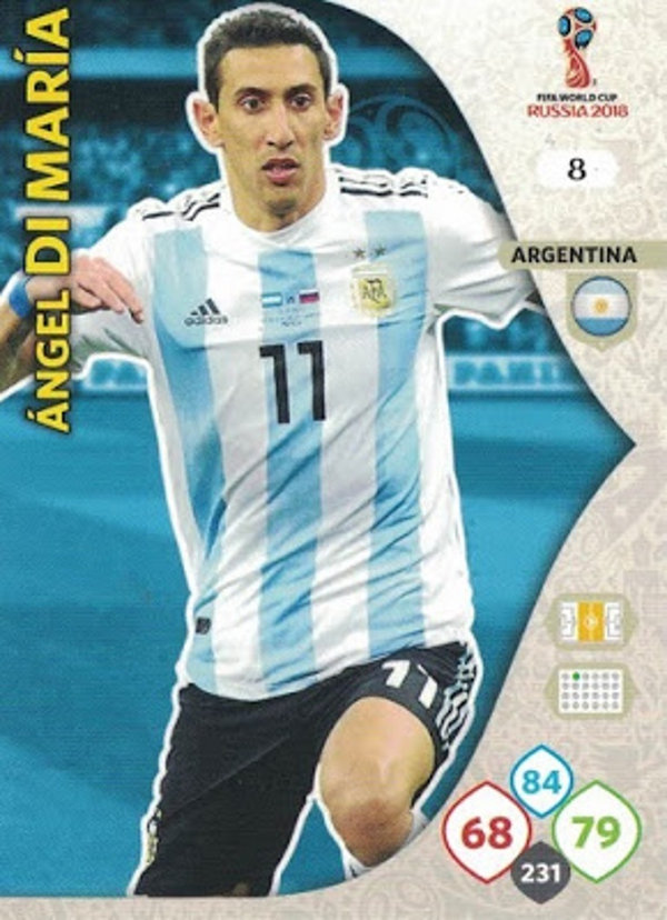 La versión Adrenalyn de Ángel Di María (Yo soy mundial)