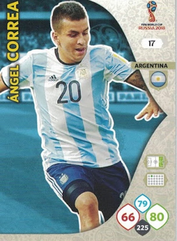 La versión Adrenalyn de Ángel Correa (Yo soy mundial)