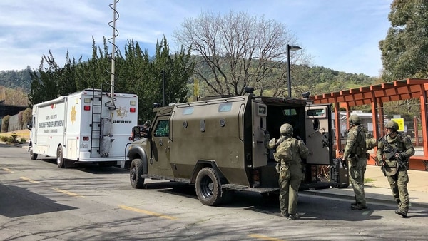 Las autoridades de Napa County en el Hogar de Veteranos de Yountville el viernes 9 de marzo de 2018