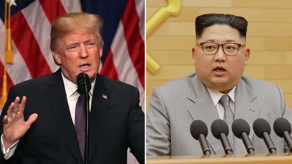 El presidente estadounidense, Donald Trump, y el dictador norcoreano, Kim Jong-un (Getty / Reuters)