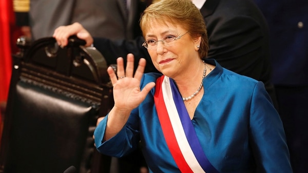 Michelle Bachelet se despidió de la presidencia de Chile (Reuters)