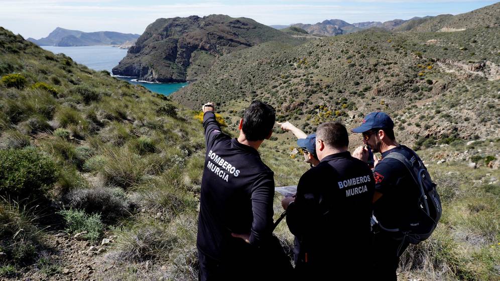 La Guardia Civil en Níjar. (EFE)