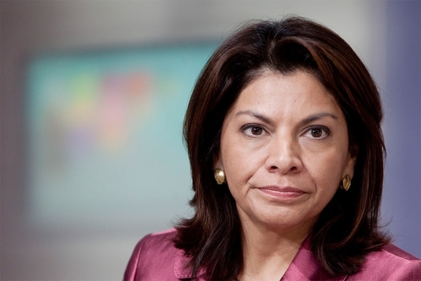 La ex presidente de Costa Rica, Laura Chinchilla