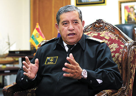 Yamil O. Borda Sosa, comandante en Jefe de las Fuerzas Armadas.