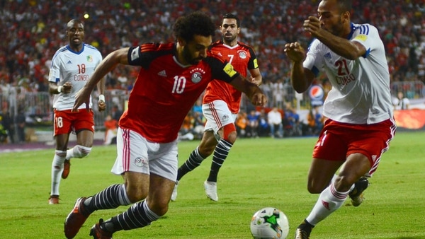 Mohamed Salah es la gran figura de Egipto para el Mundial de Rusia 2018 (AFP)