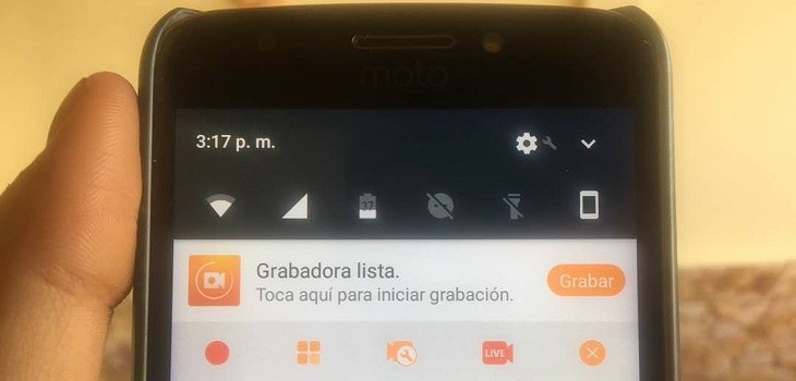 App para grabar la pantalla en Android