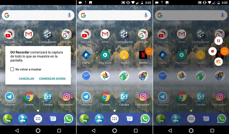 DU Recorder capture a