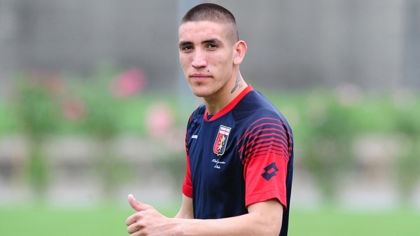 El jugador nacido en Villa Corina tuvo un breve paso por el Genoa de Italia
