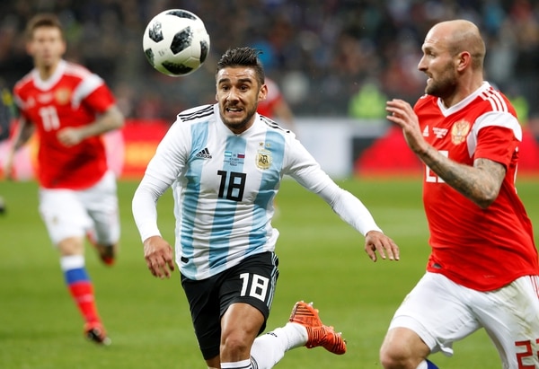 Eduardo Salvio fue desafectado de la selección argentina (Foto: Reuters)