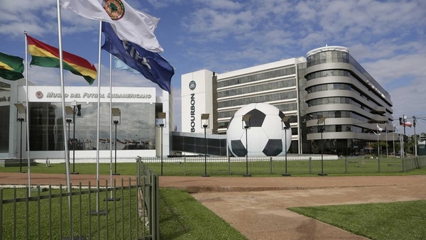 Sede de la Conmebol en Asunción del Paraguay