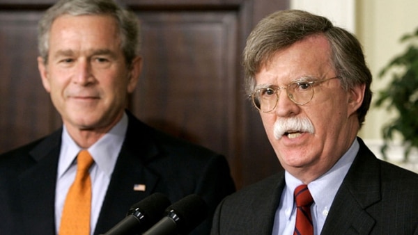 Bolton fue uno de los impulsores de la invasión de Irak bajo la presidencia de George W. Bush