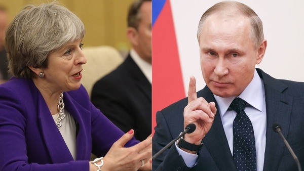 El gobierno de Theresa May responsabilizó al de Vladimir Putin por el ataque con gas nervioso (Reuters)