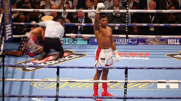 La próxima pelea de Anthony Joshua es ante Joseph Parker (@anthonyfjoshua)