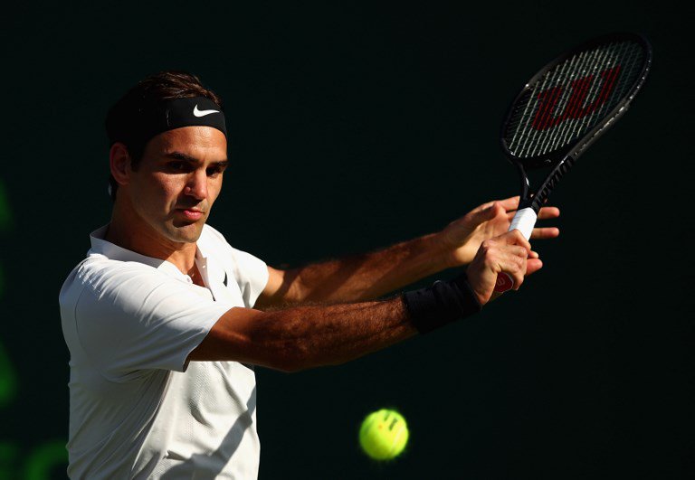 Roger Federer. /AFP