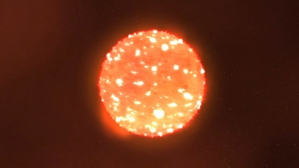 La inédita y poderosa explosión de una estrella captada por el ...